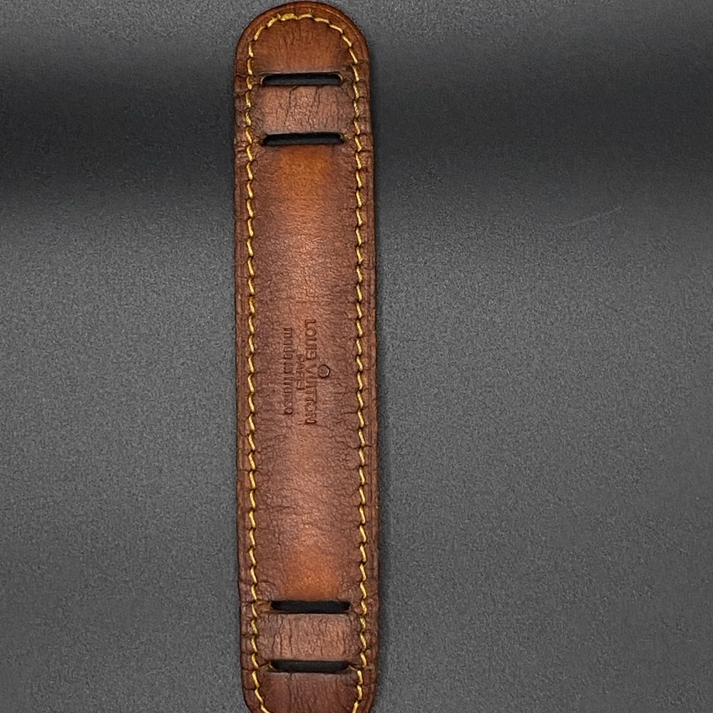 Louis Vuitton Brown Leather Strap